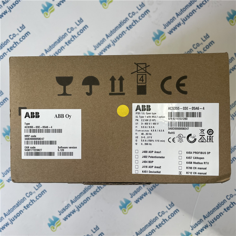 Conversor de frequência ABB ACS355-03E-05A6-4